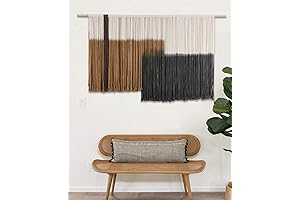 59" Extra Large Dip Dye Macrame Wall Hanging