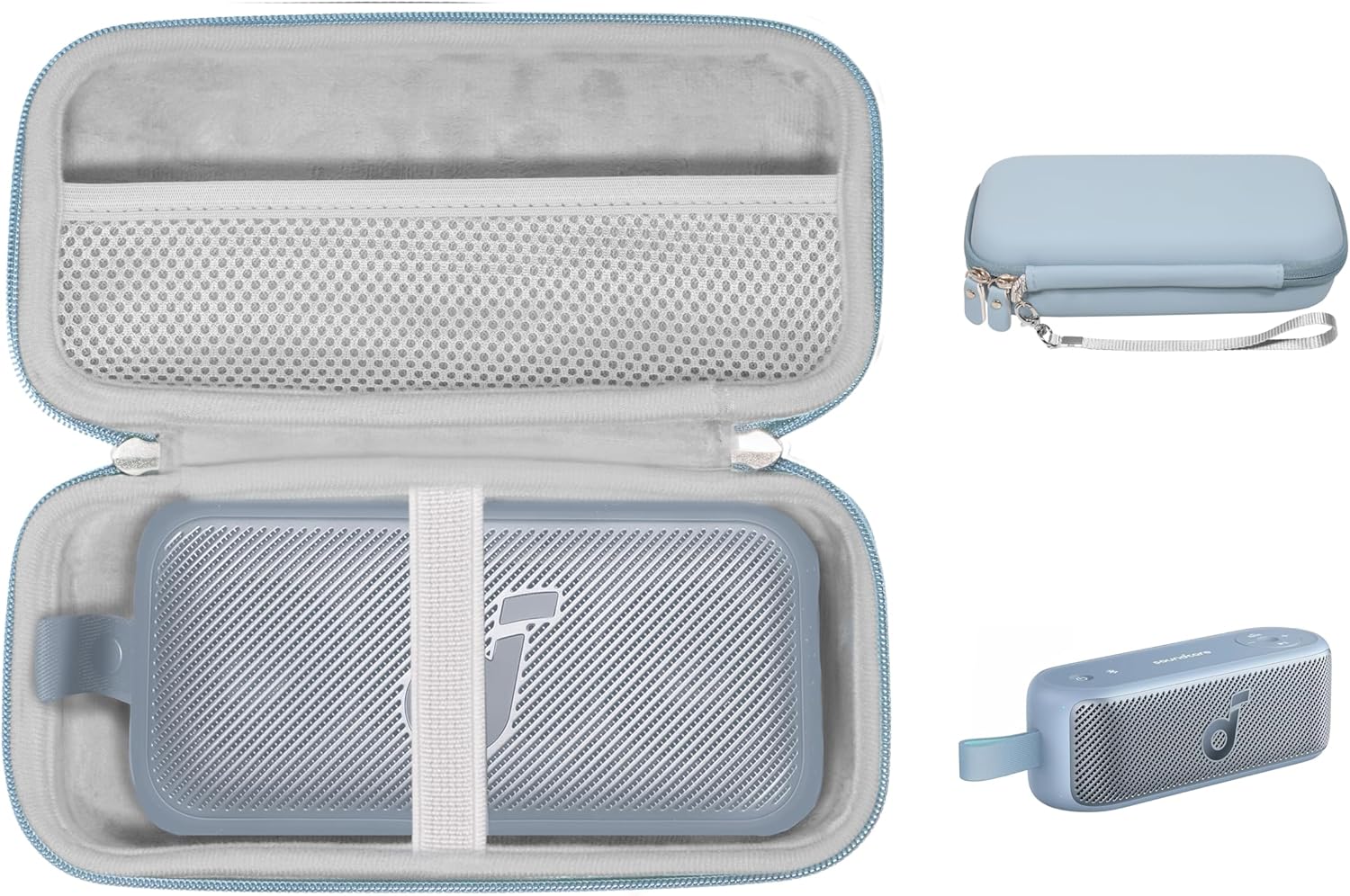 GETGEAR Case for Soundcore Motion 300 Wireless Hi-Res Portable Speaker with BassUp (Blue)