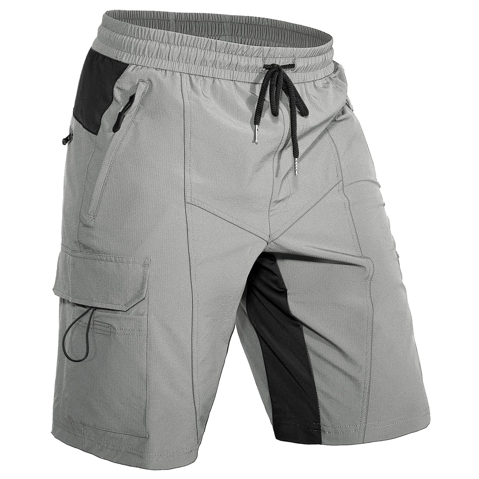 Hiauspor Pantalones cortos para bicicleta de montaña para