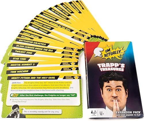 Miniatura 2 de Um, paquete de expansión de Tesoros de Actually Trapp Diseñado para ser agregado a The Um, Really Trivia Game by Wiggles 3D