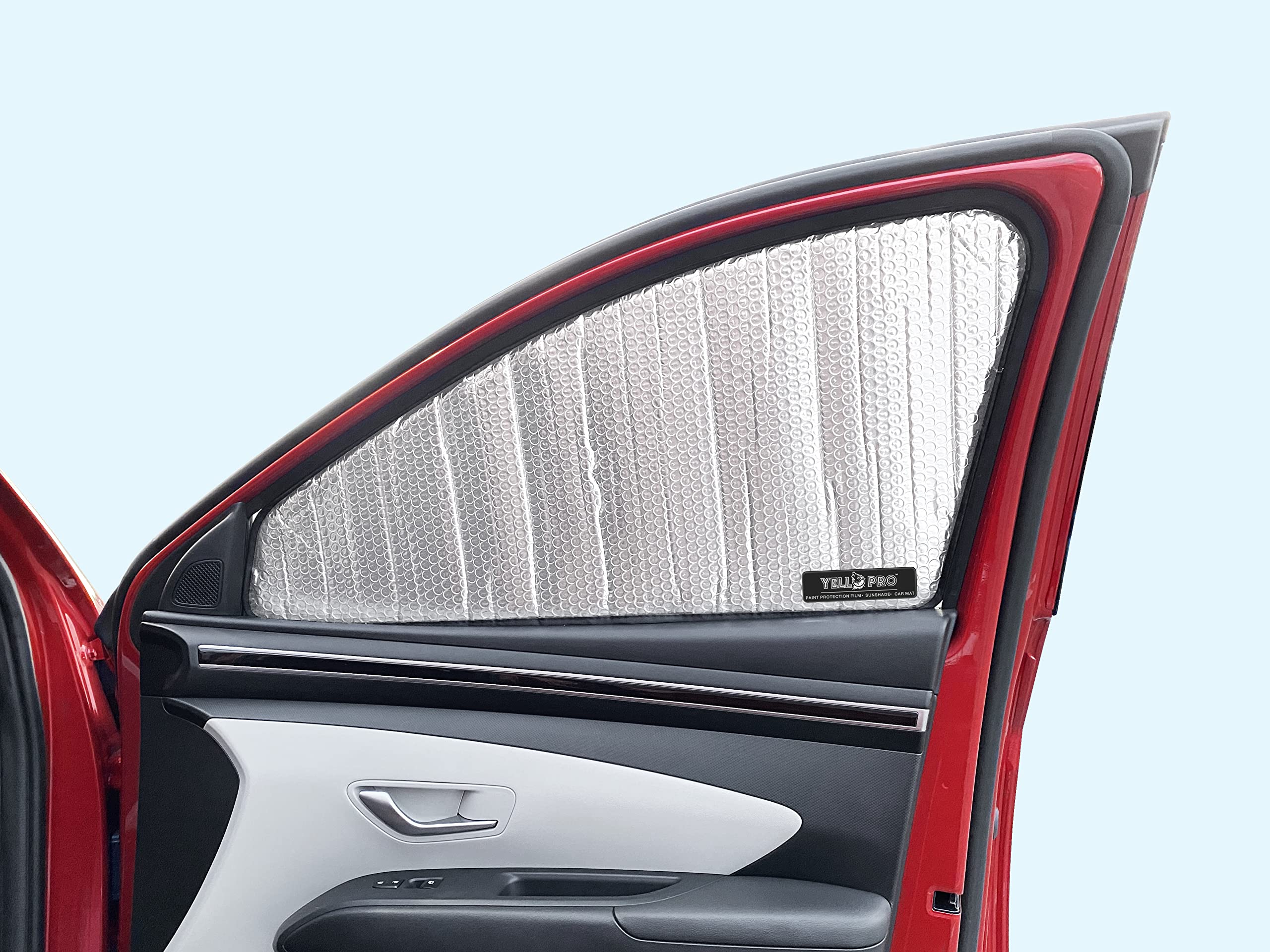 Ikon Motorsports In-Channel Window Visors Fits 2009-2015 Honda Pilot, Slim Style Side Door Rain Vent Guard Deflectors, Acrylic Smoke 4PCS - Foto 11