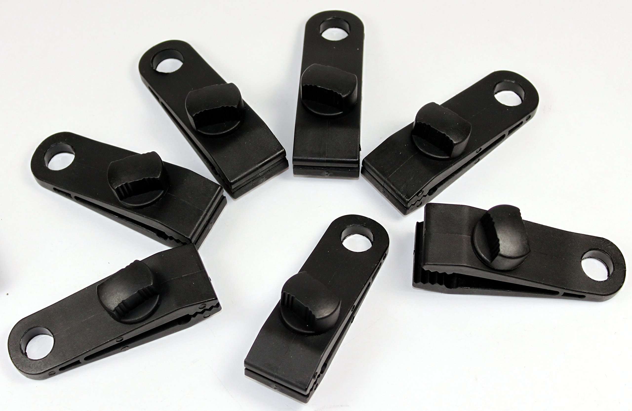 K&B Vertrieb Clip 48 Stück Spanner für Abdeckplane Planenclips Zelt Plane Planenhalter Gewebeplane Halterung 466