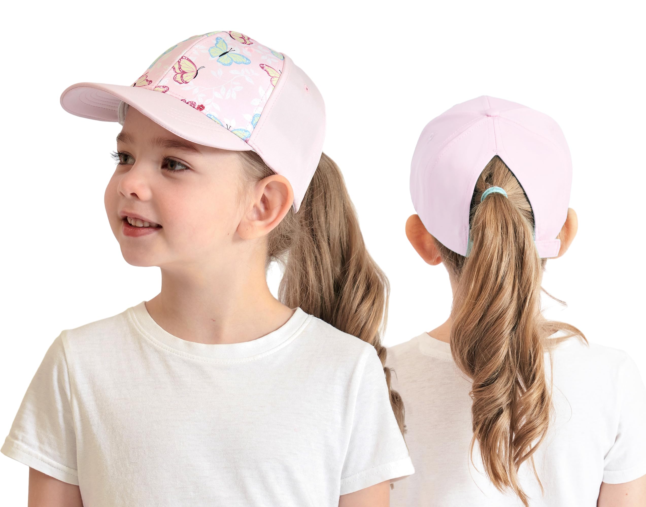 Gorra de béisbol para niños de 3 a 8 años, visera de golf, protección UV, gorra de verano, gorra de tenis, gorra de sol, visera UPF 50+