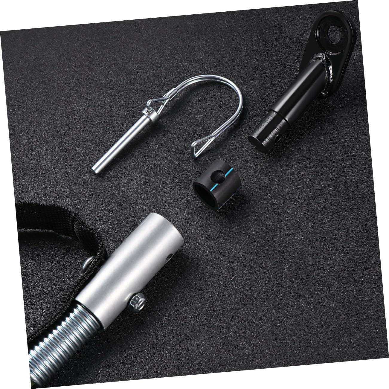 2pcs Bike Trailer Hitch Quick Release Metal Linker for Boys and Girls Bike Trailer Hitch Adapter