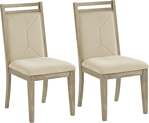 Miniatura 4 de Progressive Furniture Beck - Juego de 2 sillas de comedor tapizadas, 19 pulgadas de ancho x 23 pulgadas de profundidad x 38 pulgadas de alto, color