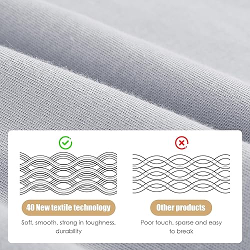 Miniatura 7 de SWEET DOLPHIN Paquete de 3 sacos de dormir para bebé, manta para recién nacido con algodón suave, envoltura ergonómica para niños y niñas, de 0 a 3