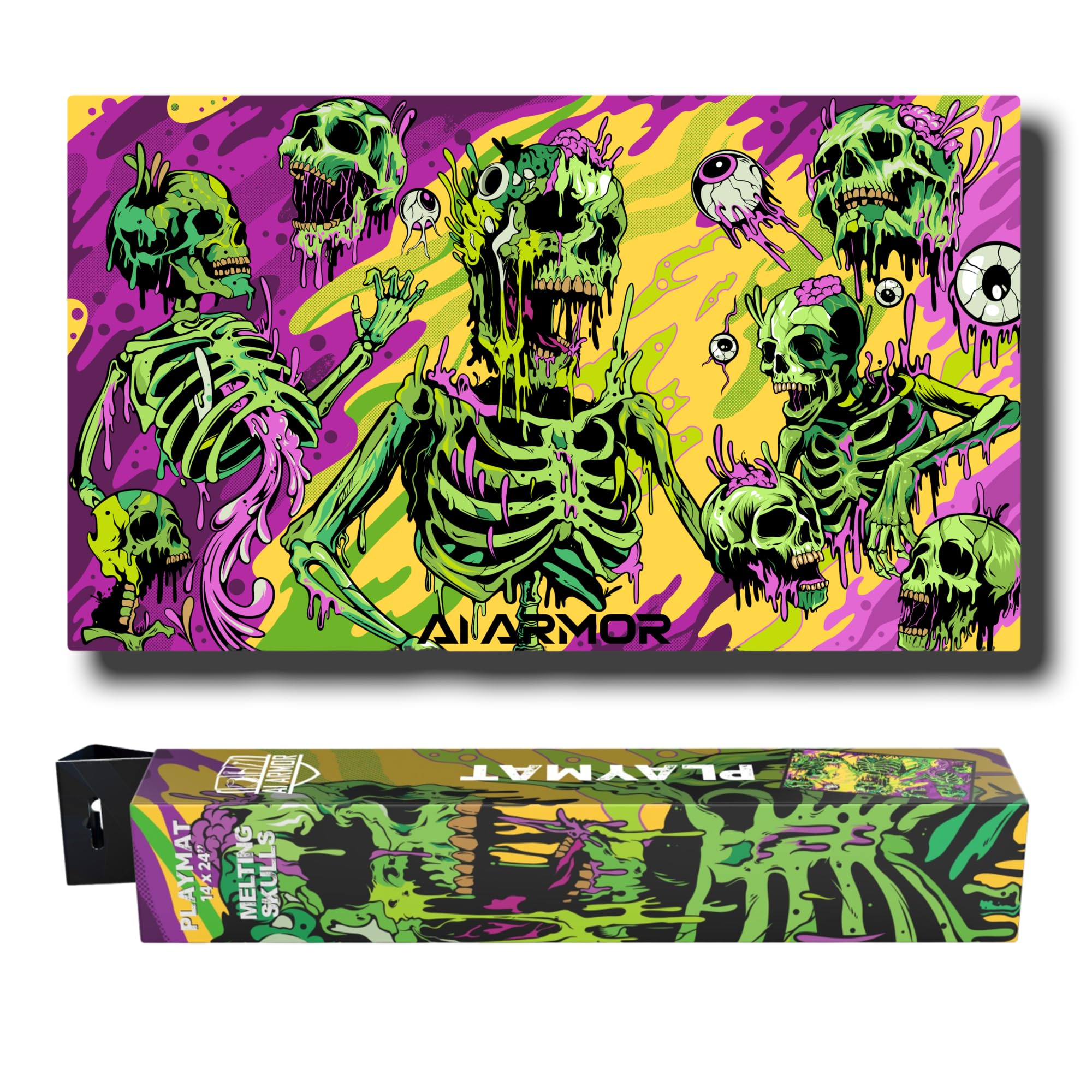 Amazon.com: (Melting Skuls) 14x24 TCG/MTG Playmat : Toys & Games