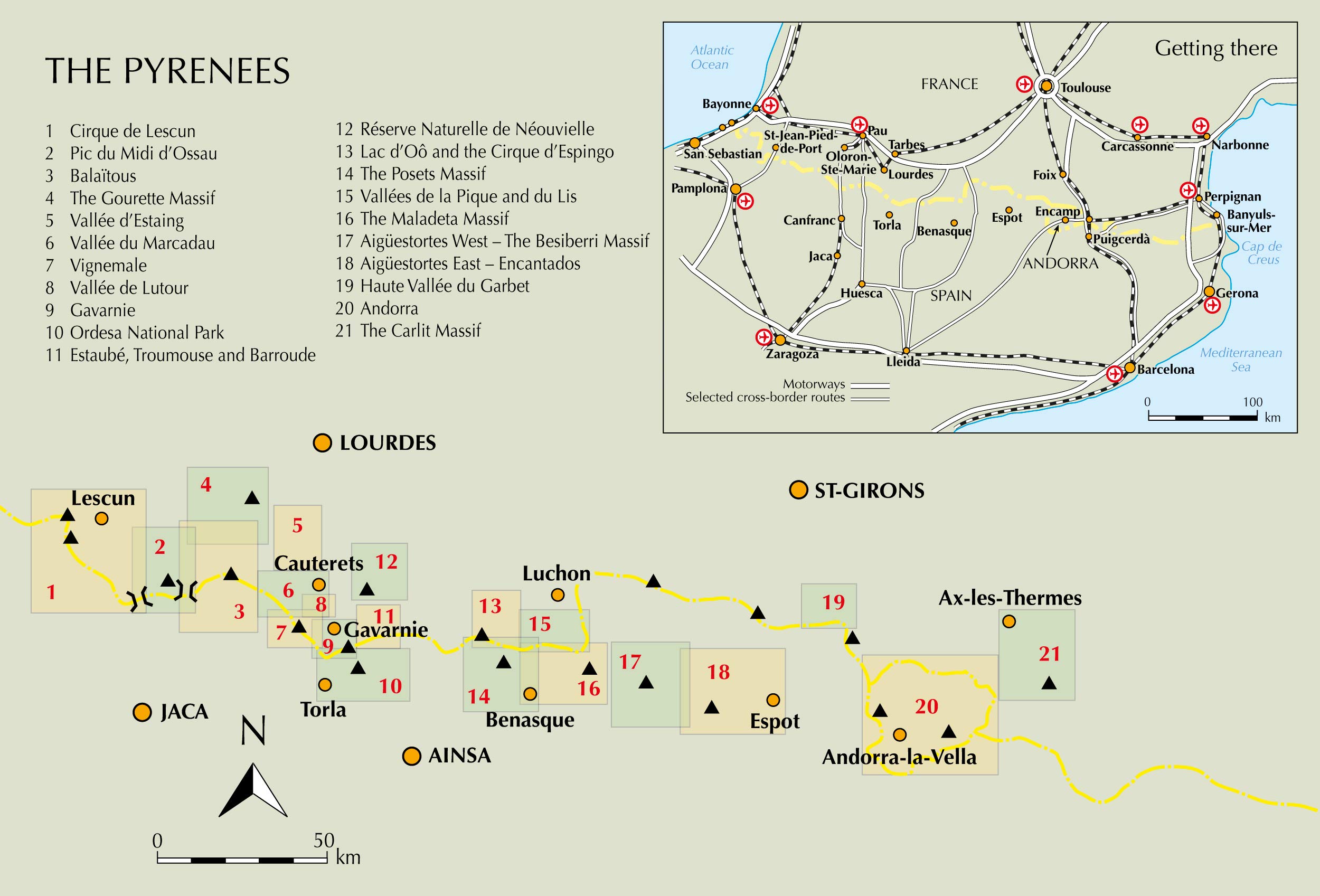 Walks and climbs in the pyrenees: Walks, Climbs and Multi-Day Treks