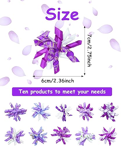 Miniatura 9 de PET SHOW 20 unids10 pares de lazos para el pelo de perro rizado con bandas de goma para perros pequeños y medianos en espiral, remolinos en espiral,