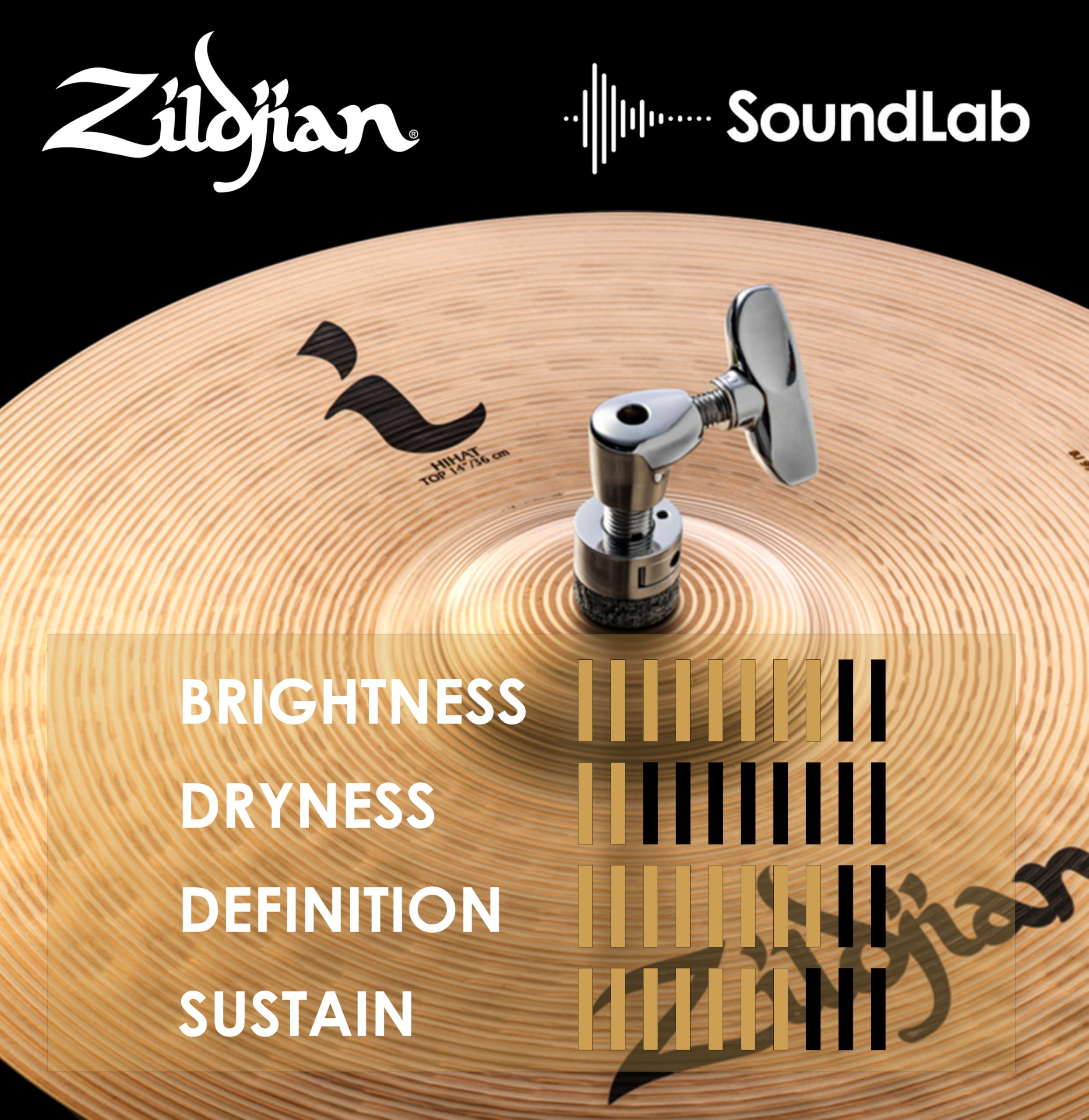 Zildjian I Family Series - Hi-Hat Pair - 14",Nuovo Modello