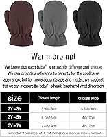 Vista 3 de SATINIOR - Guantes de forro polar para niños (3 pares)