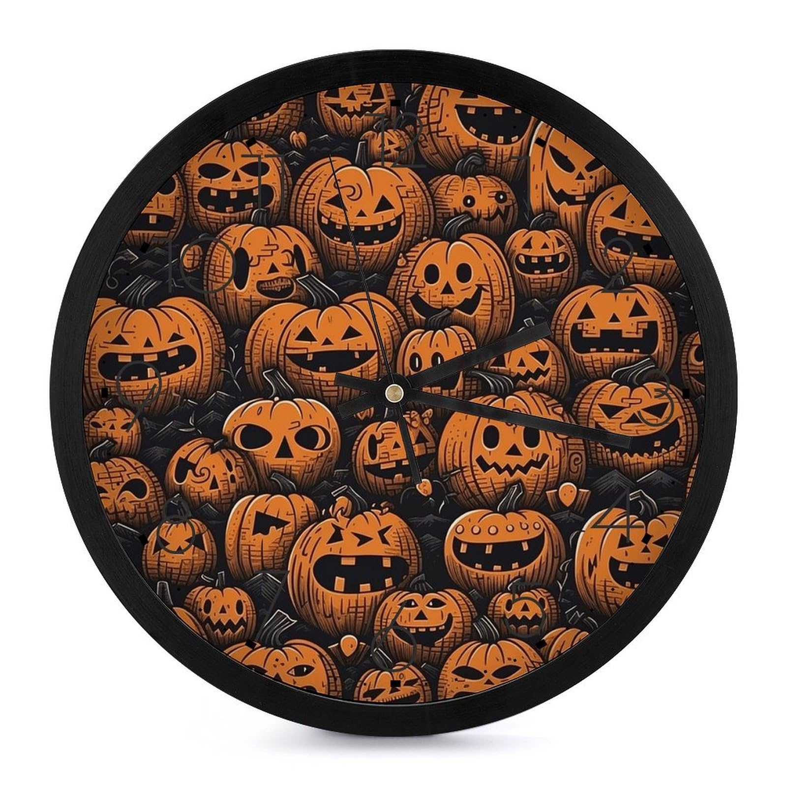 Horloge murale moderne ronde 25,4 cm au design épuré durable