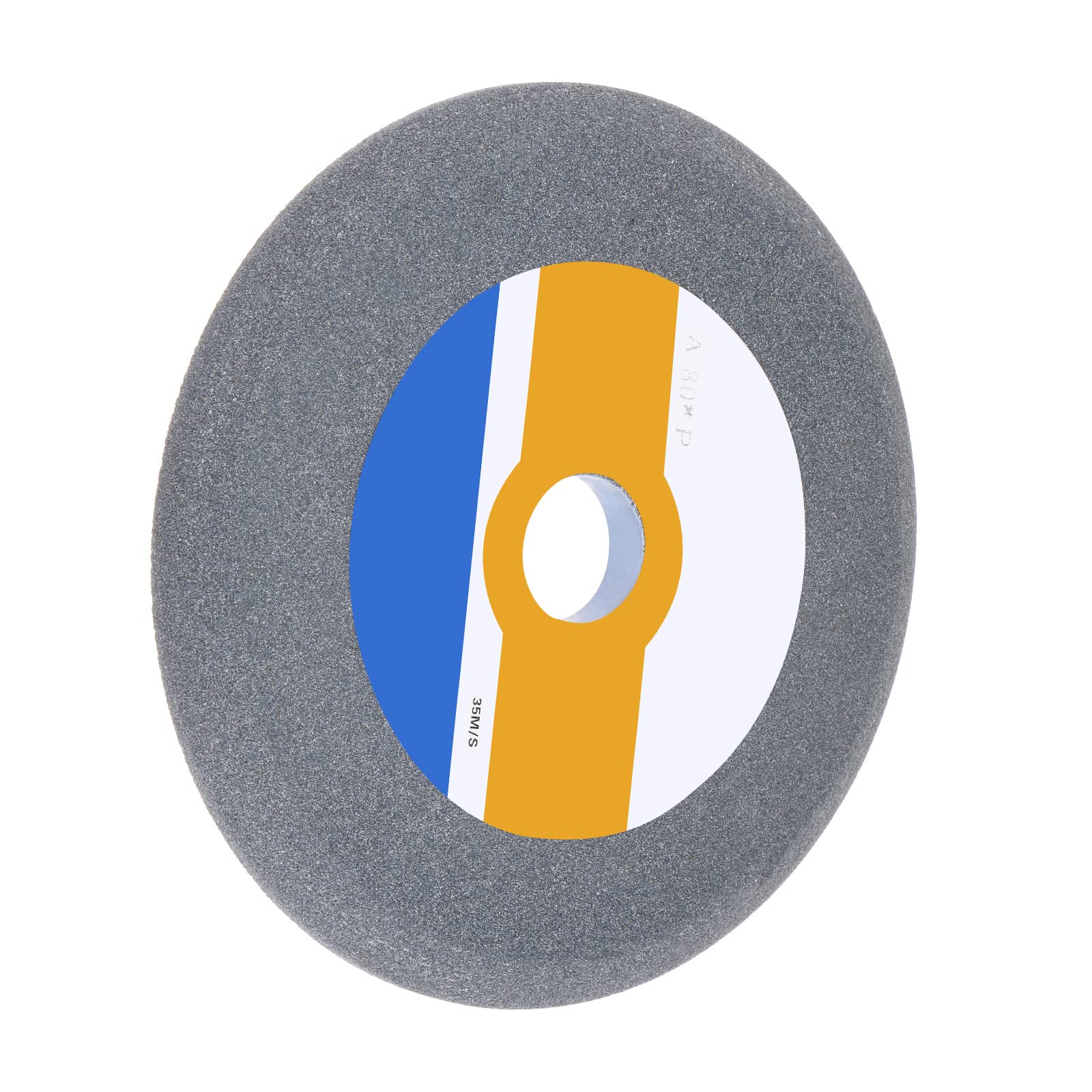 Meule D'Établi 200 Mm X 32 Mm Grain 80 – Oxyde D'Aluminium Haute Performance Pour Touret à Meuler