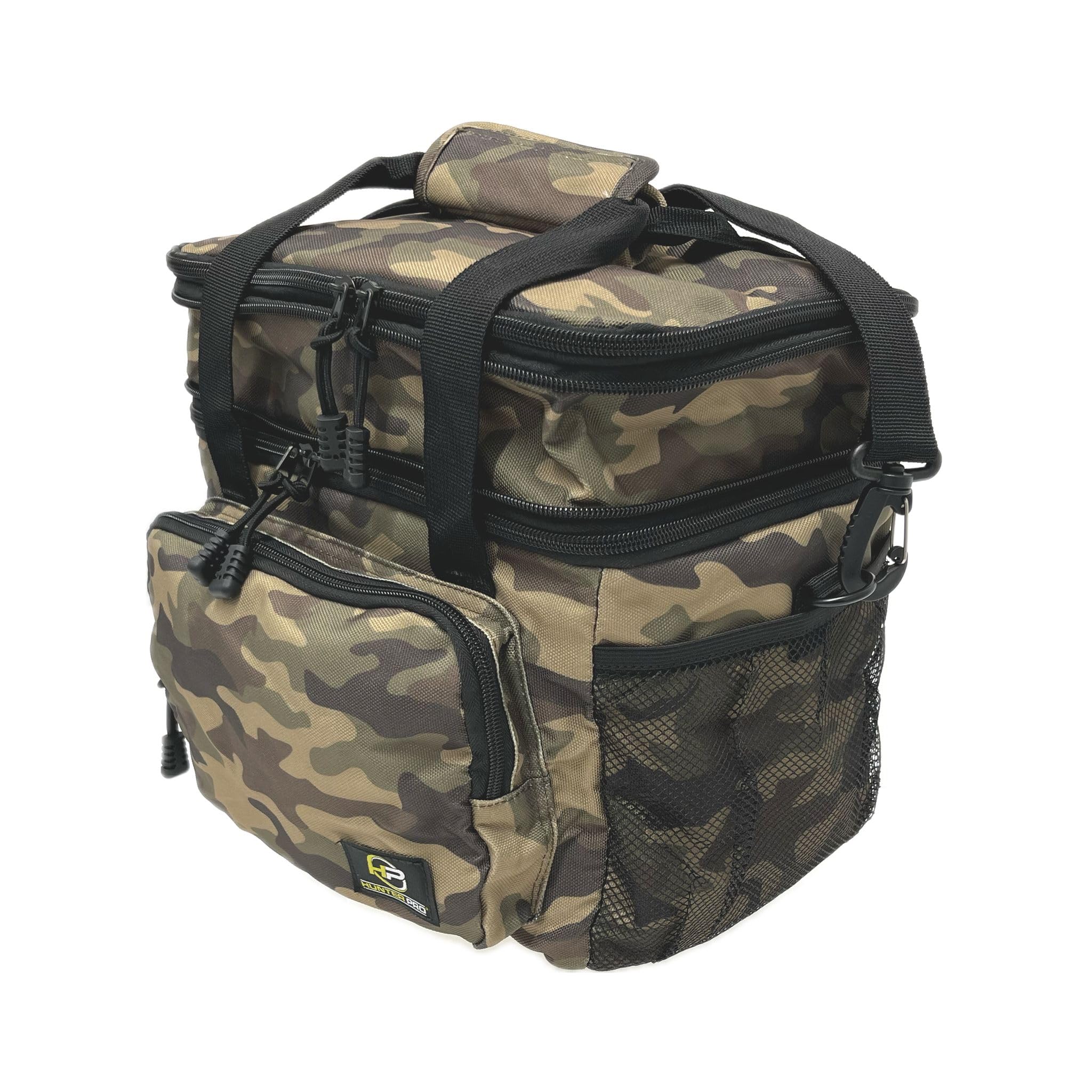 Hunter Pro Carp Coarse Fishing Cool Bag. Expanding Top with 2 Compartments - Camo