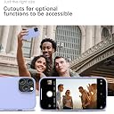 YATWIN Silicone Back Case for iPhone 13 Pro Max, Soft-Touch Phone Back Cover for Apple iPhone 13 Pro Max - Lilac gallery image