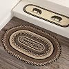VHC Brands Sawyer Mill Small Jute Area Rug Farmhouse Country Style Doormat Non Skid Pad 20x30