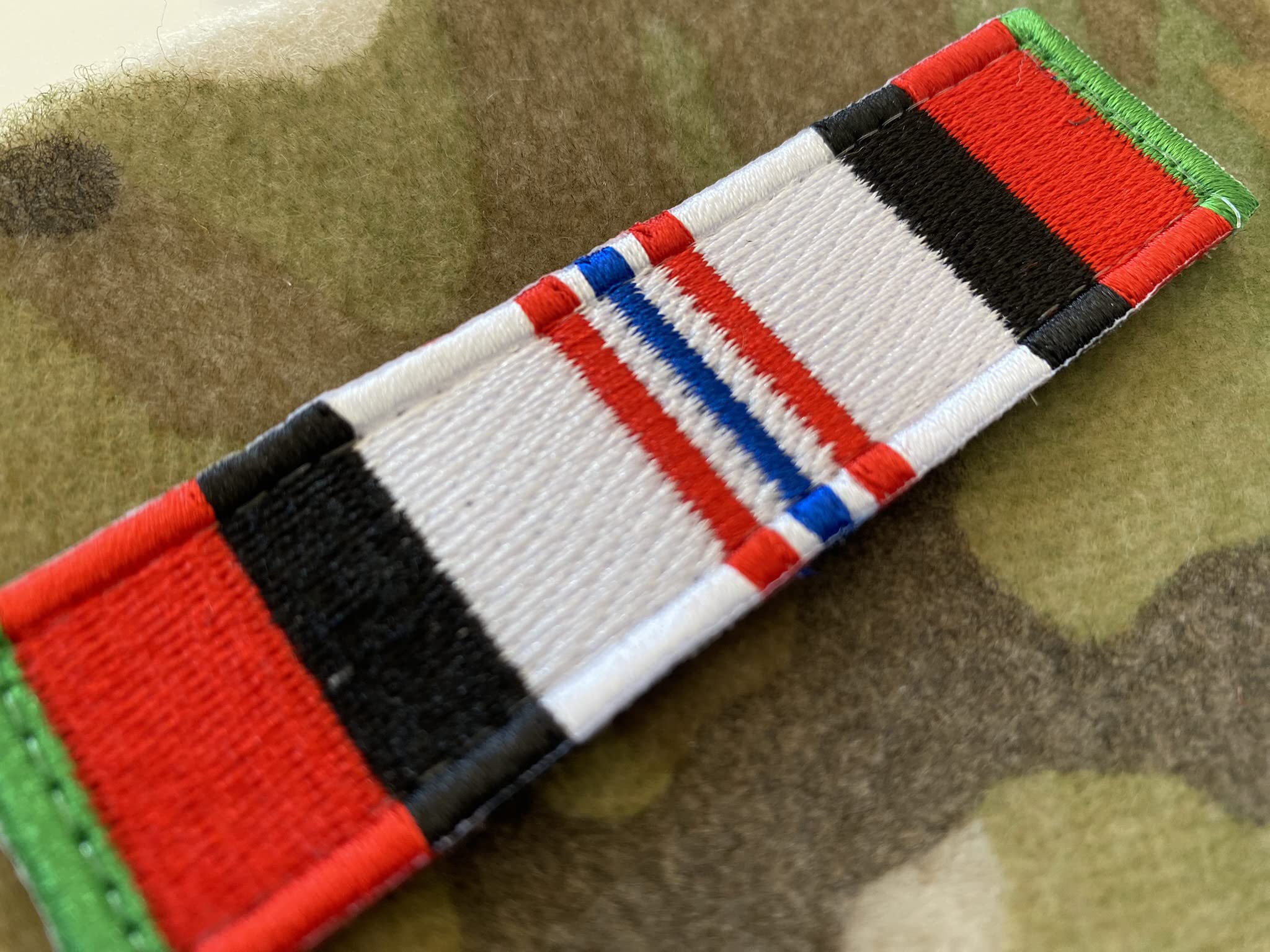 Tactical Morale Patch - Afghanistan Service Ribbon Design