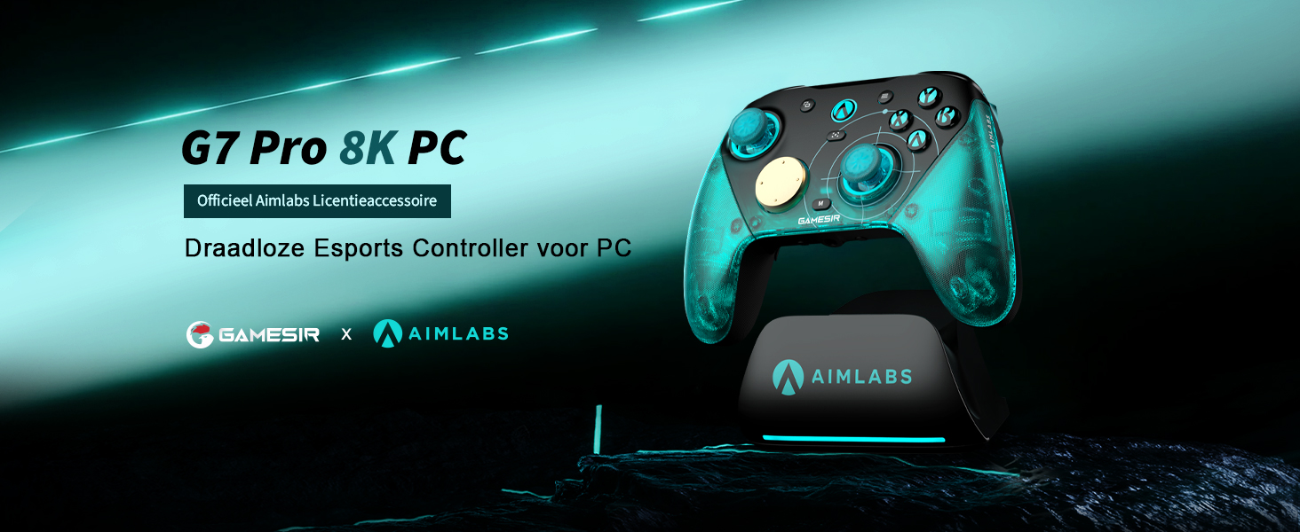 GameSir G7 Pro 8K PC Draadloze Esports Controller - 8000Hz Polling