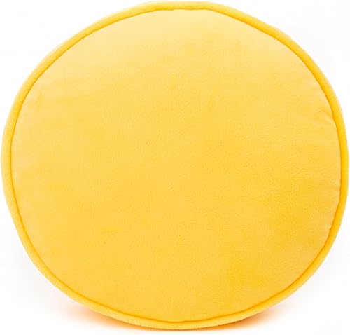 Miniatura 4 de GUND LINE Friends Sally - Almohada redonda para el cuerpo, relleno de felpa suave, color amarillo, 12 pulgadas