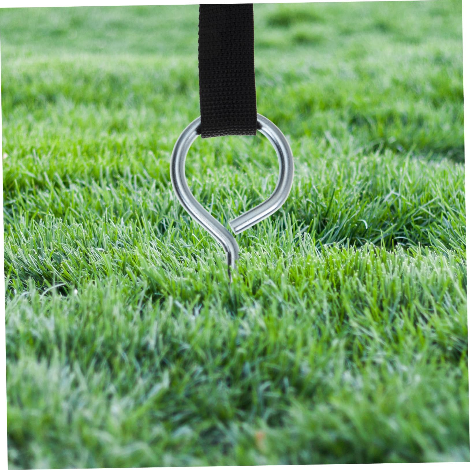 Abaodam Piquet Ancrage Chien Spirale Ancrage Au Sol Résistant à Usure Accessoire pour Tente Et Trampoline