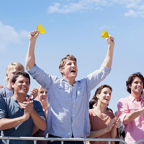 Miniatura 7 de Windy City Novelties Cencerros metálicos novedosos para hacer ruido, 3 pulgadas, paquete de 12, color verde