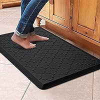 Vista 11 de WISELIFE Alfombra de Cocina Acolchada Anti Fatiga, 17.3"x39", Alfombra de Piso Gruesa Antideslizante Impermeable, Alfombras y Tapetes de Cocina