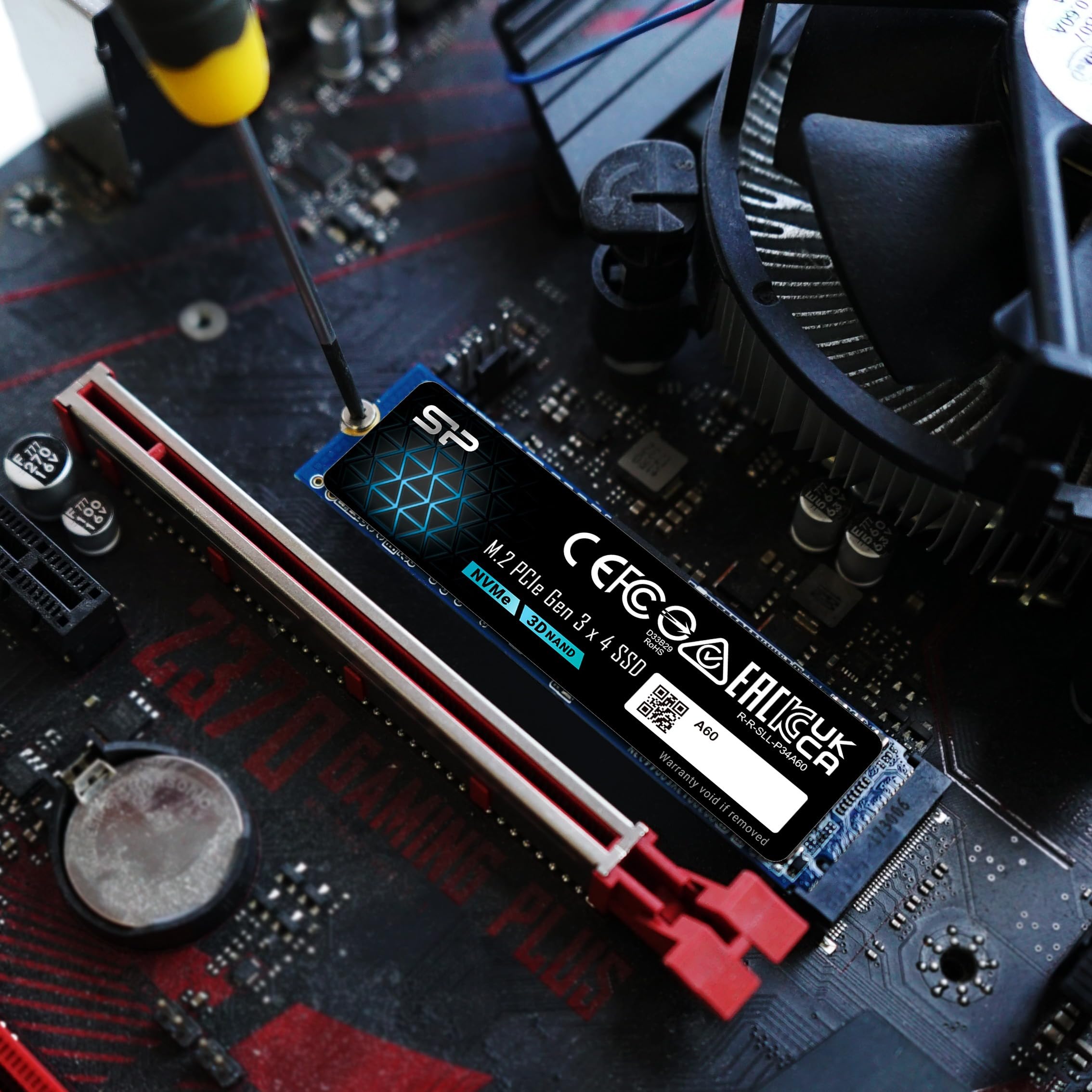 Amazon | Silicon Power (シリコンパワー) 128GB NVMe M.2 PCIe Gen3x4