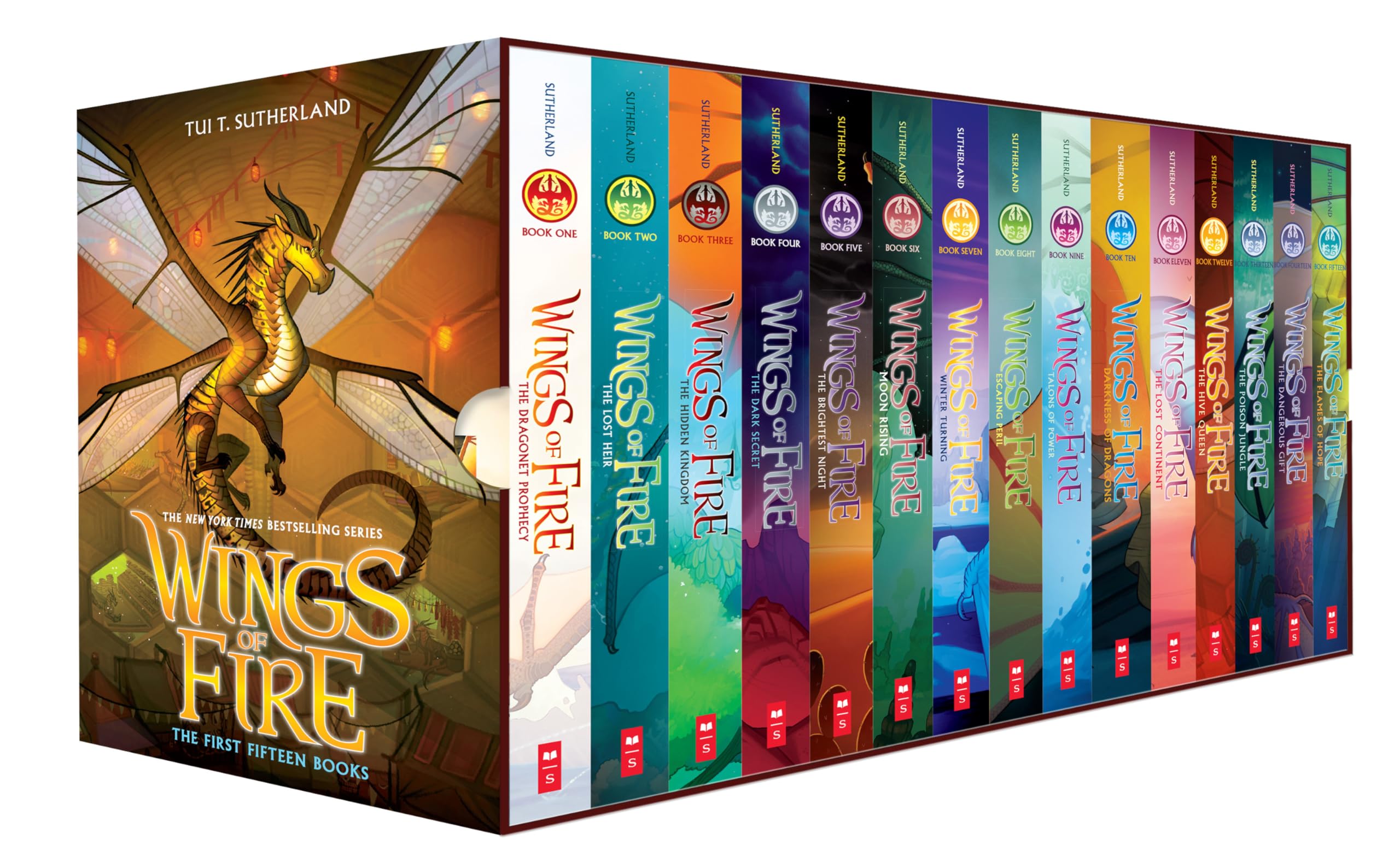 Wings of Fire 全15巻セット　英語　洋書 Wings of Fire: the First Fifteen Books : Tui,T Sutherland: Amazon