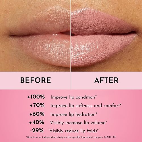 Miniatura 4 de Lawless Women's Forget the Filler Lip-Plumping Line-Smoothing Satin Cream Lápiz labial, Galleta, 0.1 oz0.1 fl oz