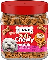 Milk-Bone Soft & Chewy Mini Dog Treats with Real Chicken Breast, 18oz - Tender, Vitamin-Fortified Snacks for Training