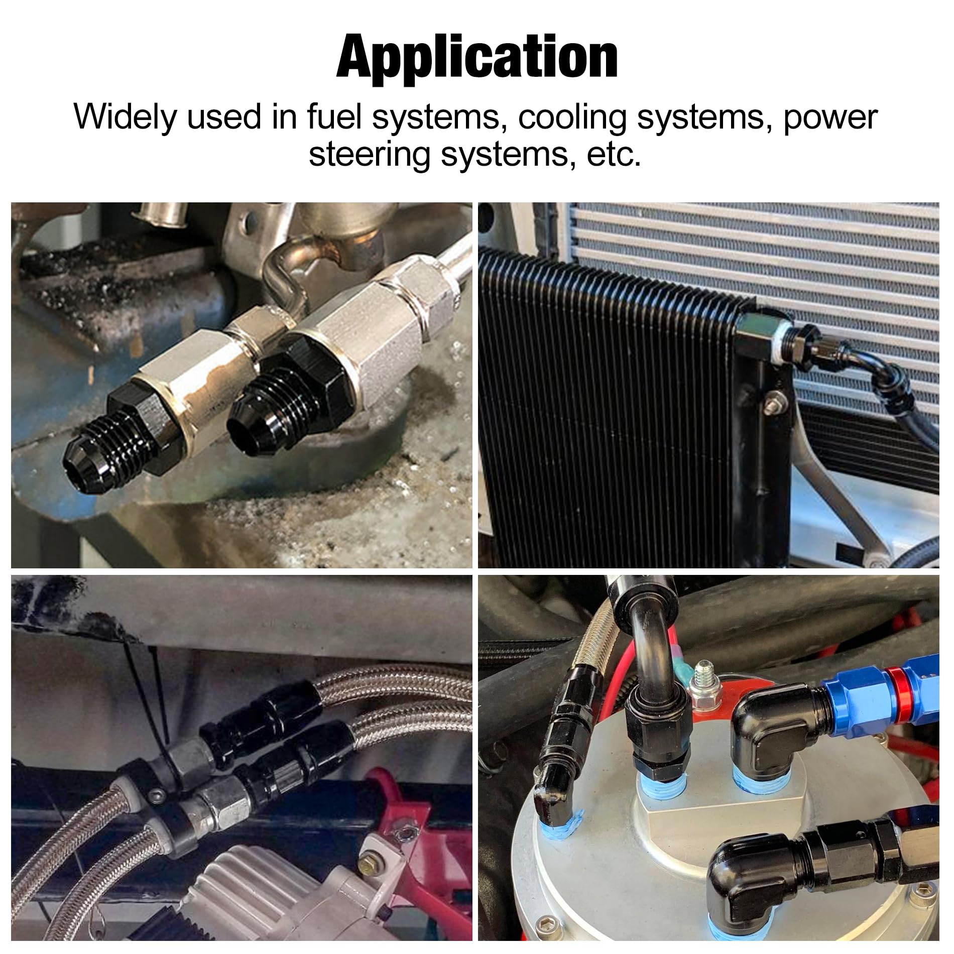 Mufflers For Audi 90 XRP-XTREME -10 Male Flare To -10 Male O-Ring 90 Degree Fitting Headlight Assemblies For 19 90 Audi 90 - Foto 6