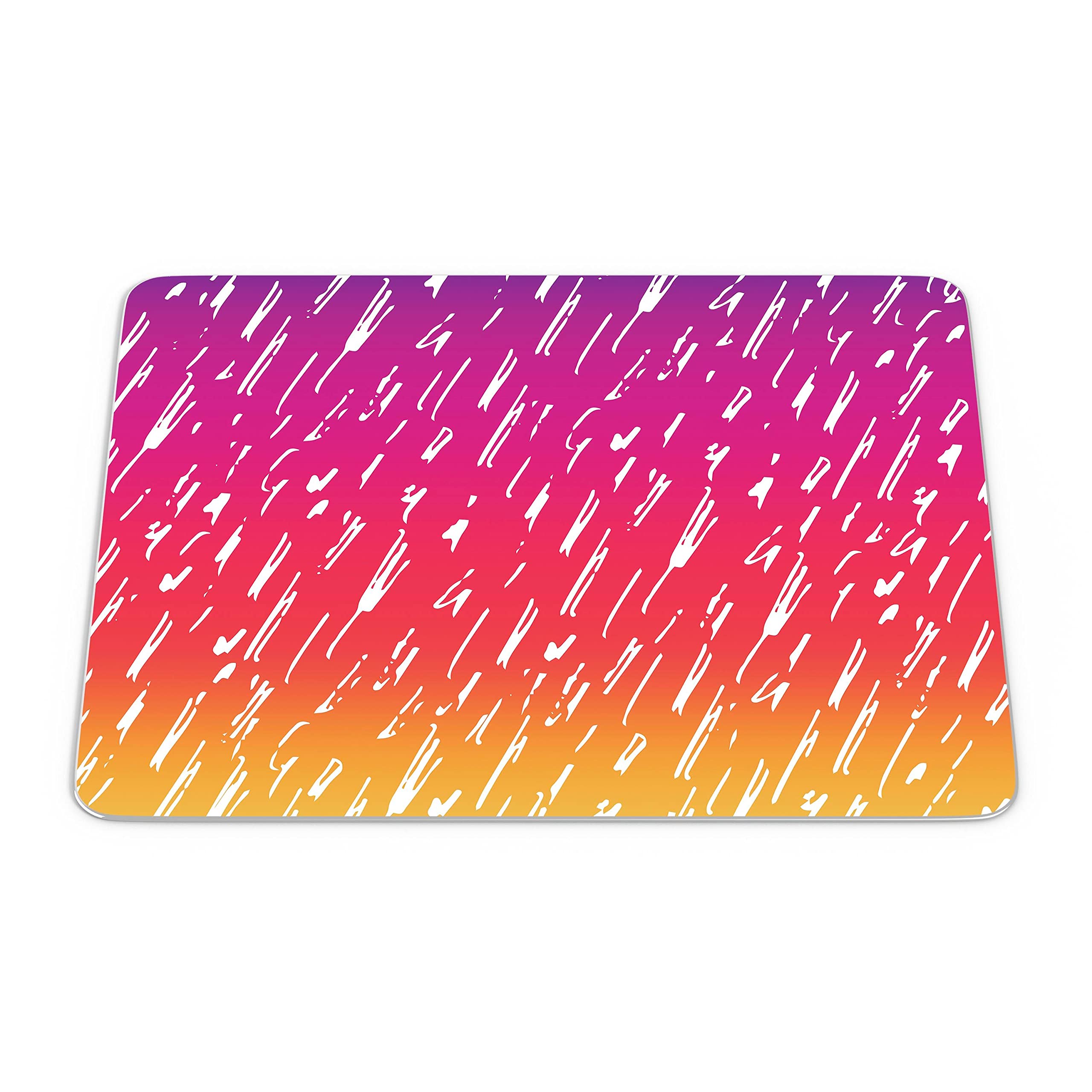 Bonamaison, Rectangle Pop Art Digital Printed Mouse Pad, Non-Slip Base, for Office and Home, Size: 22 x 18 cm