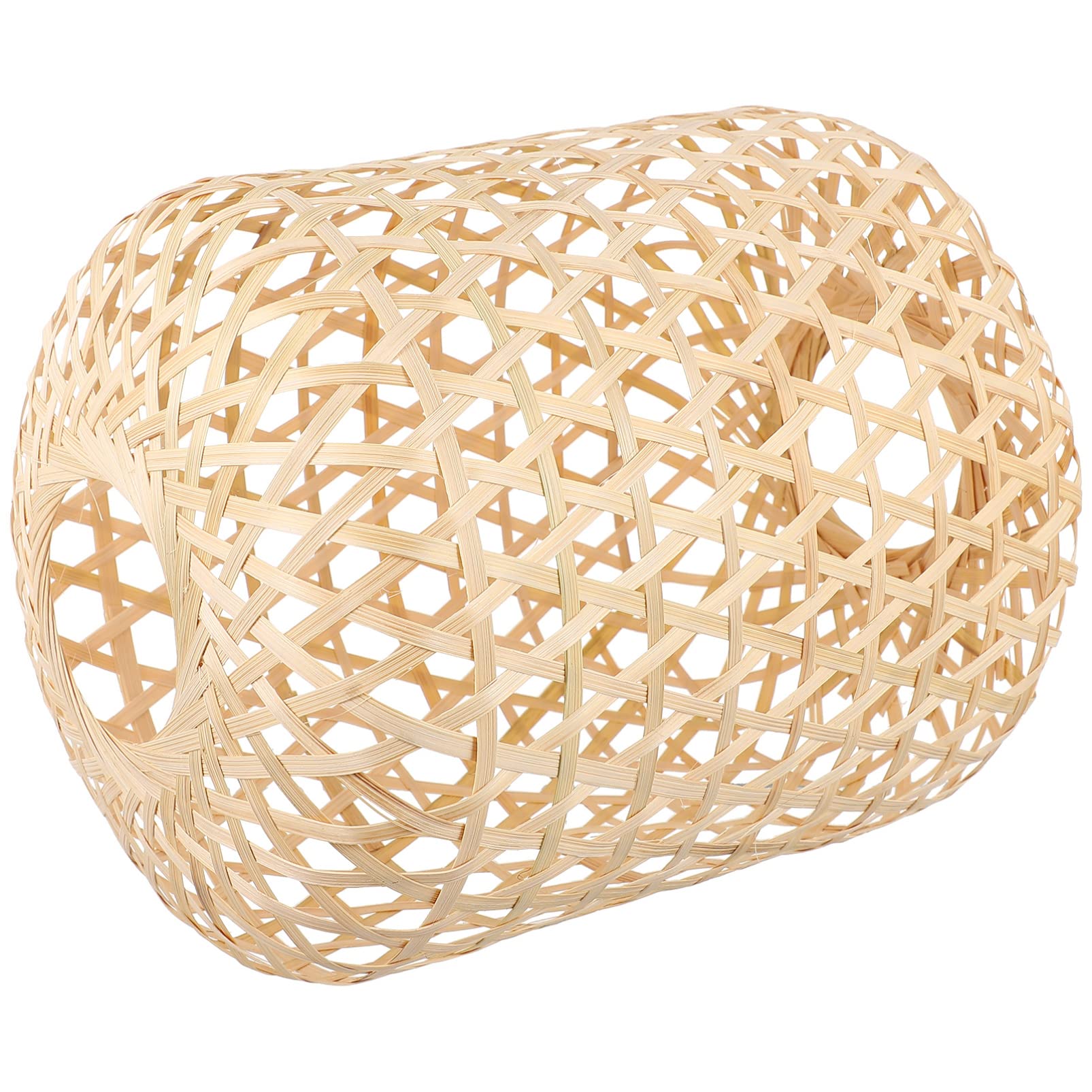 Ciieeo Chandelier Lampshade Weaving Bamboo Lampshades Ceiling Light Accessory Rattan Lamp Shade