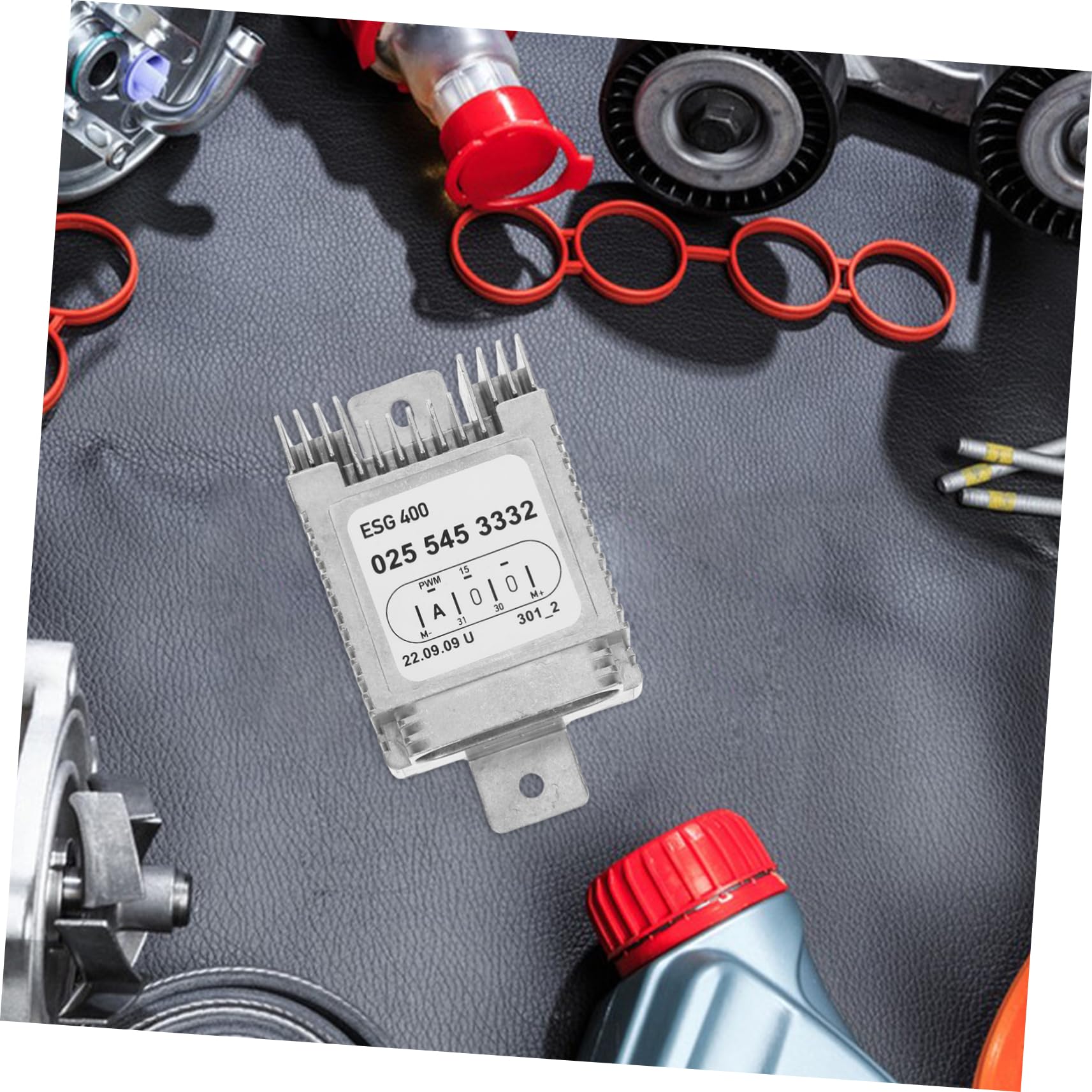 ULTECHNOVO Modulo di Controllo della Ventola di Raffreddamento Resistenza del Motore del Ventilatore Compatibile con Realizzato in Acciaio Inossidabile di Distribuisce Efficacemente Aria