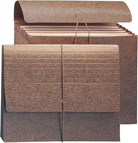 Miniatura 10 de Smead Cartera de archivo expandible clásica con solapa y cierre de cordón, expansión de 5-1/4", tamaño legal, cuerda roja, 10 por caja (71376)