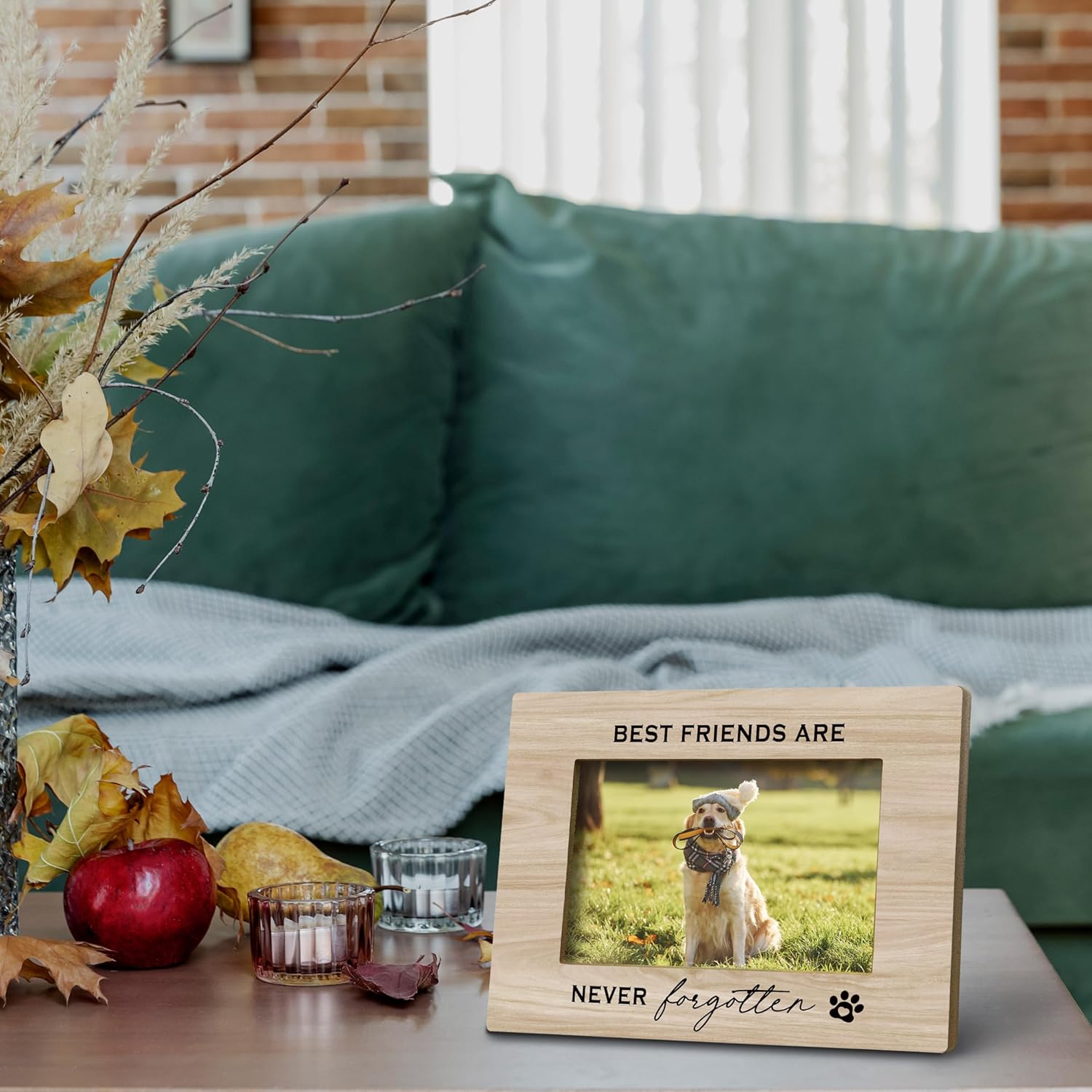 FONDCANYON Pet Memorial Frame - Dog & Cat Picture Frame, Best Friend Memorial Gift 5x7 (Color2) - Image 4