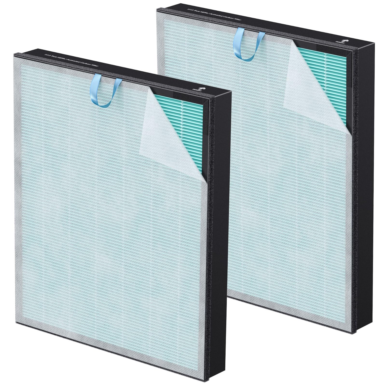 Vital 200S-P Smoke Remover Replacement Filter for LEVOIT Vital 200S Vital 200S-P Air Purifier,V-ital 200S-RF-SR (LRF-V201-BUS), Blue, 2 Pack