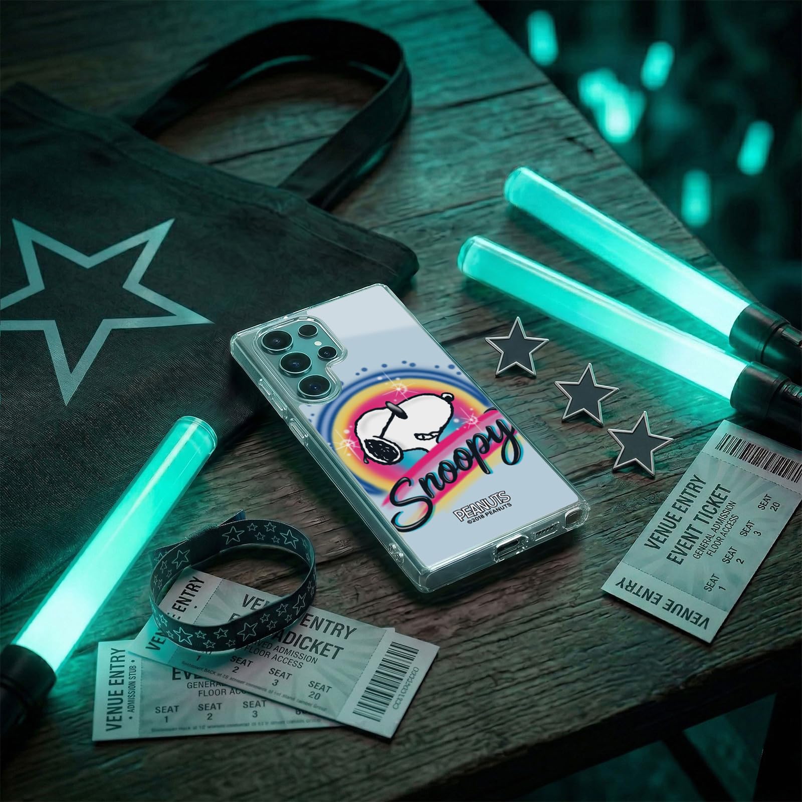 Head Case Designs Licenza Ufficiale Peanuts Colourful Sunglasses Snoopy Passeggiata Aerografata Custodia in Gel [Grado Militare] Compatibile con Samsung Galaxy S24 Ultra 5G E Compatibile con MagSafe