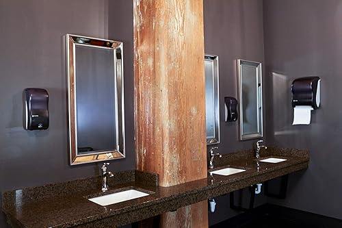 Miniatura 10 de San Jamar Classic Rely - Dispensador electrónico híbrido de jabón líquido y loción, dispensador de desinfectante de manos para baño, cocina, baños y