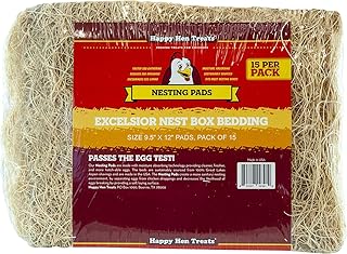 Happy Hen Treats 17033 15CT 9.5x12 Nesting Pad - Quantity 1