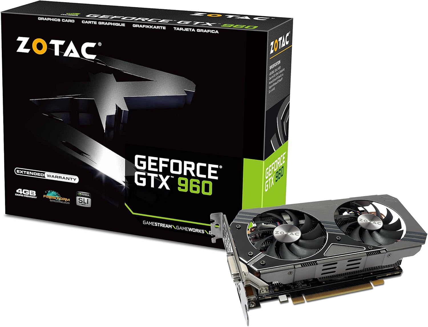 Zotac Zt 10m Geforce Gtx 960 4gb Gddr5 Tarjeta Grafica Geforce Gtx 960 4 Gb Gddr5 128 Bit 7010 Mhz Pci Express 3 0 Amazon Es Informatica Zotac Zt 10m Geforce Gtx 960 4gb Gddr5 Tarjeta Grafica Geforce Gtx 960 4 Gb Gddr5 128 Bit 7010 Mhz Pci Express 3 0 Amazon Es Informatica