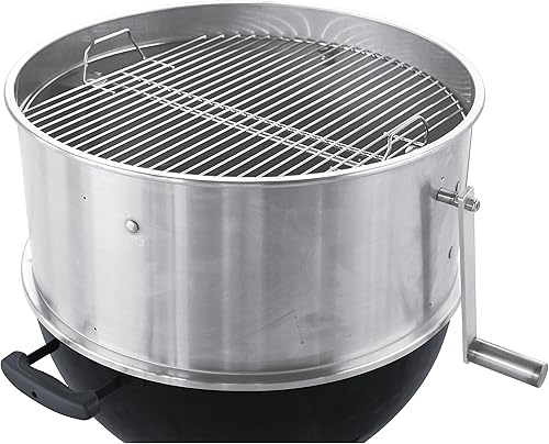 Miniatura 4 de Caliente 4001.0012 - Kit de parrilla estilo argentino/toscano (universal para parrillas estilo Weber de 22.5")