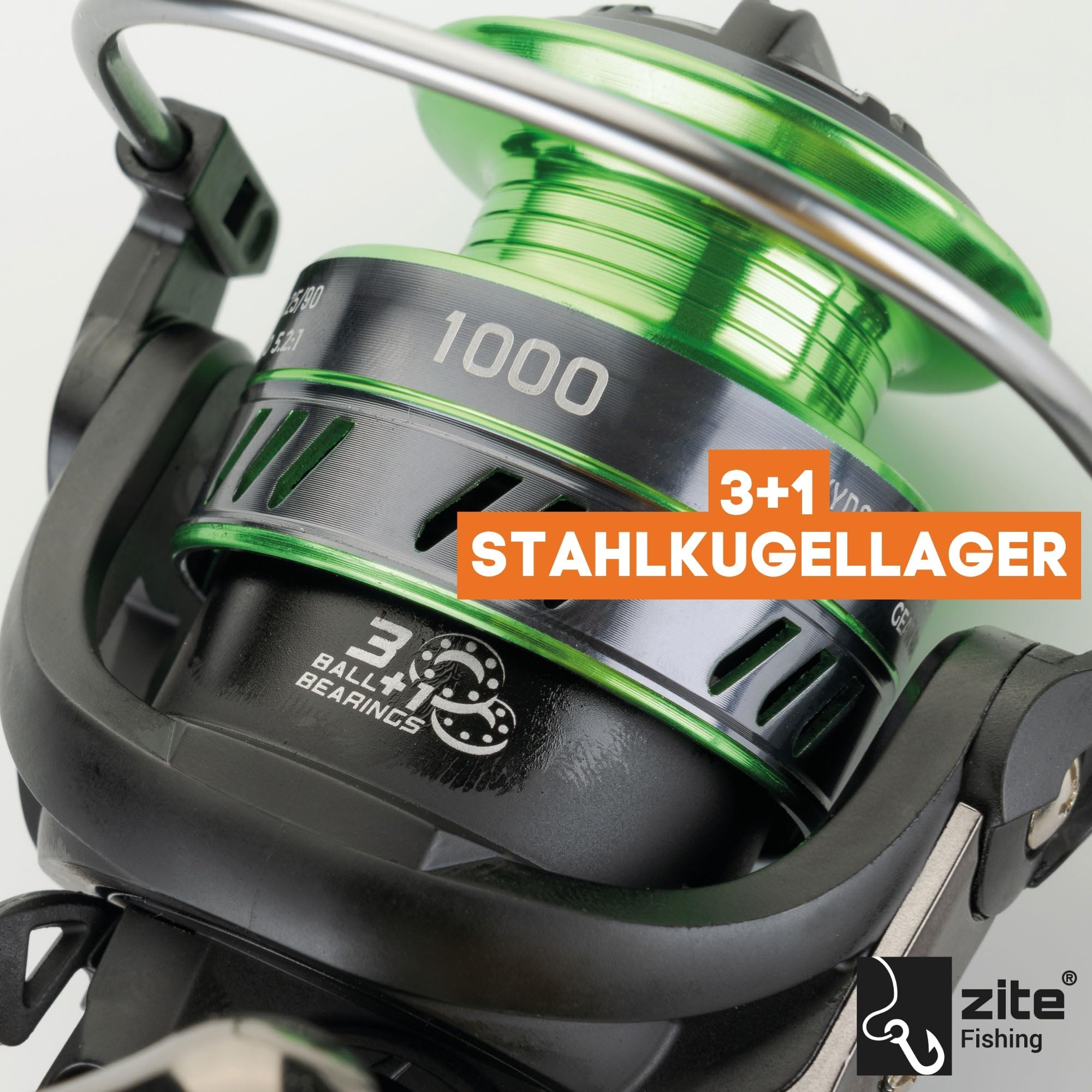 Zite Fishing Solid Strike UL Rute 200cm | Solid Tip Vollcarbon Spitze | 0,5-3g Wurfgewicht | Ultra Light Forellenrute für Gummiköder + Finesse Rigs Parabolische Aktion
