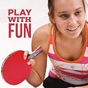 (Red) - Ping Pong Paddle with Killer Spin + Case for Free - Professional Table Tennis Racket for Beginner and Advanced Players - Improve Your Ping Pong Skills with JT Ping Pong Paddle Set gallery image