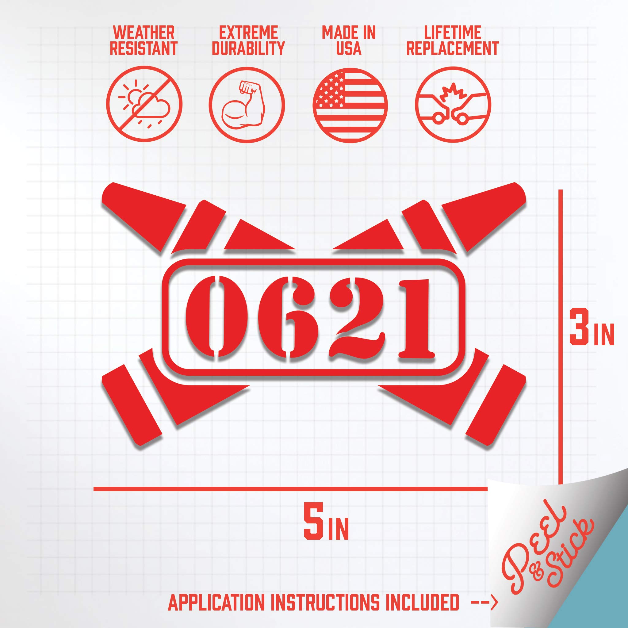 Military Decals Military MOS 0621 Radio Operator Crossed Crayon Window ...
