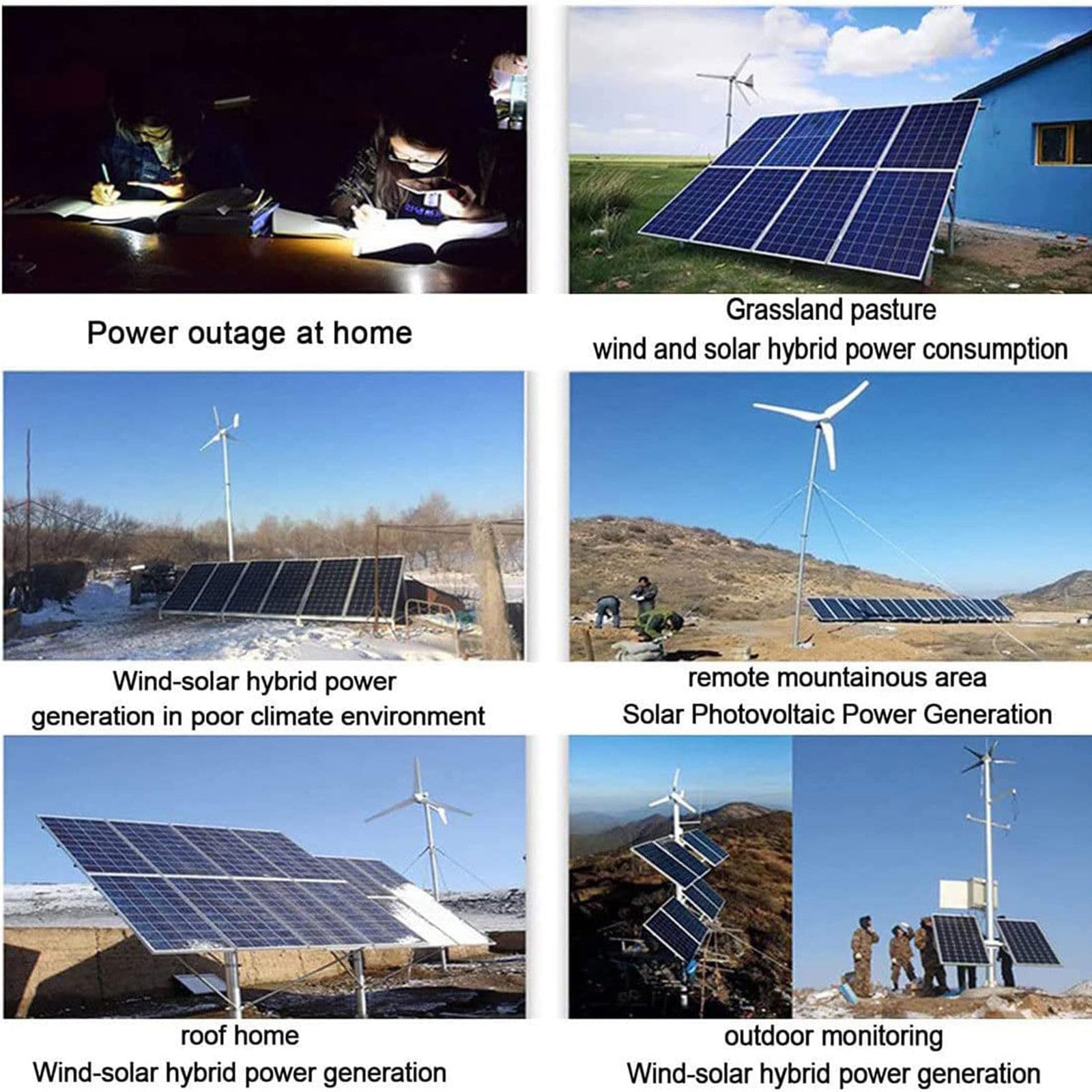 Nowy ulepszony hybrydowy kontroler ładowania wiatr-słoneczny, automatyczny regulator napięcia z przełącznikiem 12 V/24 V/48 V, hybrydowa ładowarka 12 V/24 V 4000 W do generatora turbiny wiatrowej, P