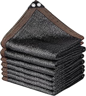 winemana Black Shade Cloth 50%, 30x50 FT Mesh Tarp