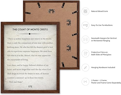 Miniatura 307 de Poster Master Póster de Robert Louis Stevenson - Impresión de The Good and the Evil - Arte de citas de recuperación - Regalo para él, ella -