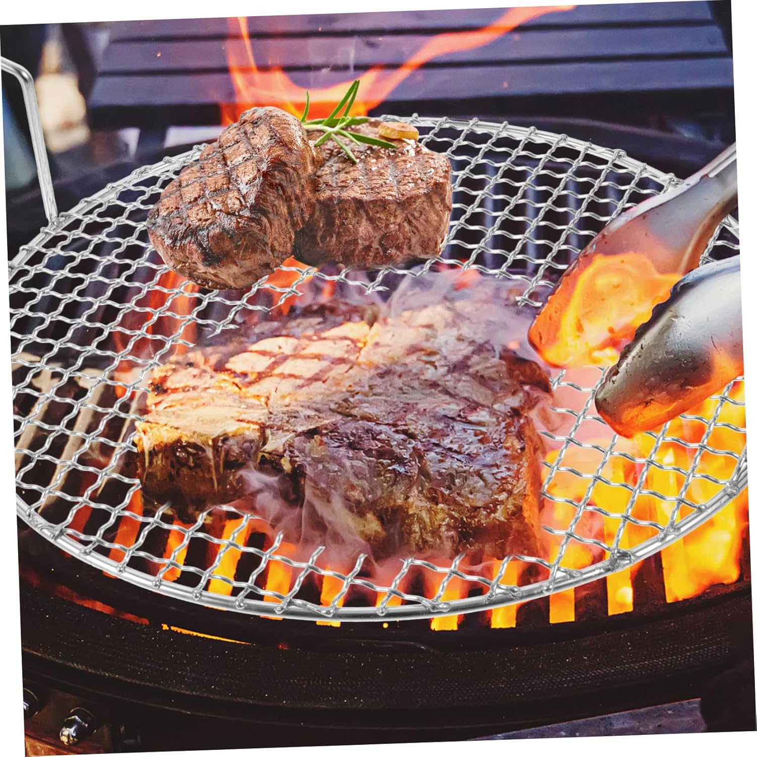 Bbq Mesh Pad Grill Cooling Rack Barbecue Net Practical Grill Mat Roasting Mat