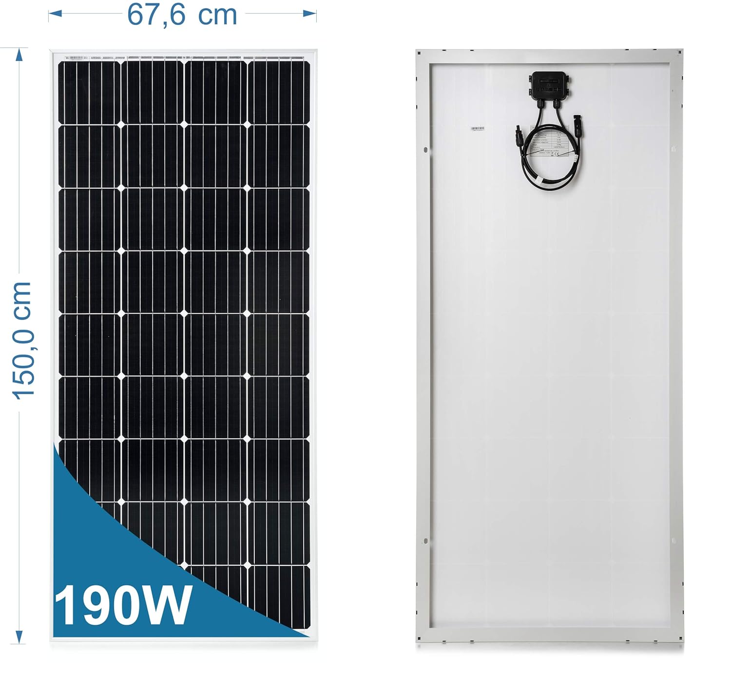 watt per pannello solare